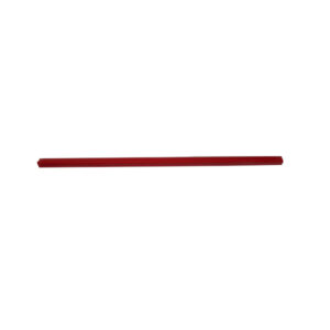 Baghete plastic 8 mm pentru 2-20 pagini, 100 buc/cutie EVOffice - rosu
