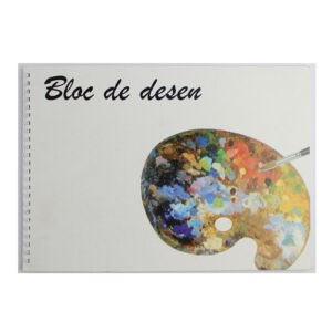 Bloc desen A4 cu spira, 50 file, 80gr