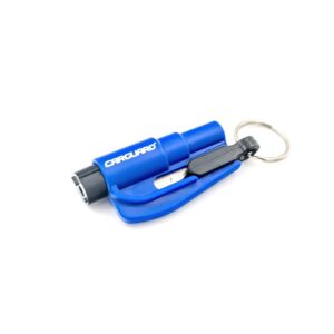 Breloc auto pentru urgente Carguard – taietor centura de siguranta + ciocan sparge geam