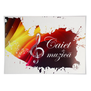 Caiet muzica 17*24 cm , 16 file My School EVOffice