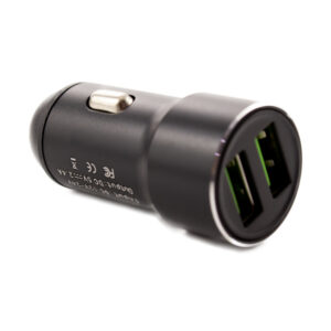 Incarcator auto USB - 2400 mA - carcasa metalica - Carguard
