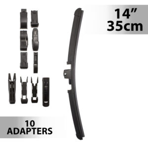 Stergator profesional 14"/35cm - multiadaptor - CARGUARD