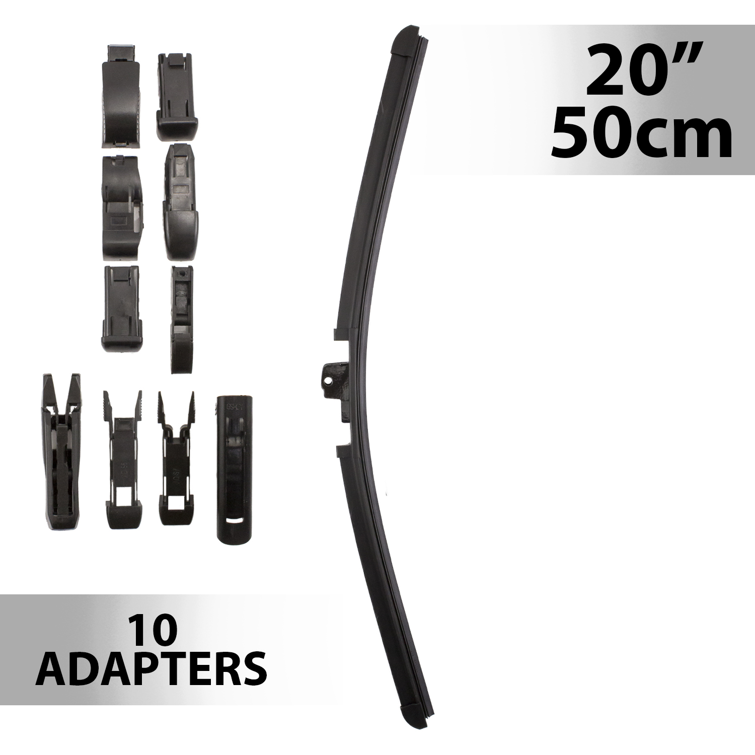 carguard-stergator-profesional-pentru-parbriz-50cm5.jpg Stergator profesional 20"/50cm - multiadaptor - CARGUARD