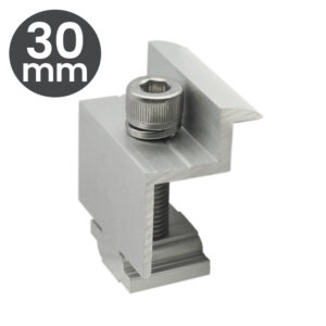 Clema capat 30 mm "Z" pentru montaj panou fotovoltaic