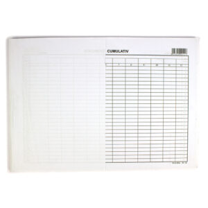 Document cumulativ A4 orizontal