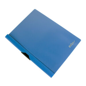 Dosar plastic cu clema metalica,capacitate 50 coli EVOffice - albastru