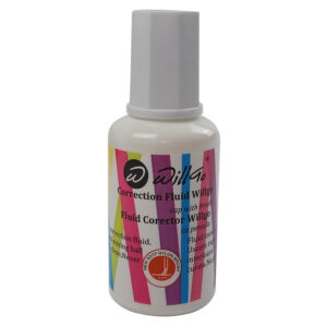 Fluid corector cu pensula pe baza de solvent 20 ml Willgo