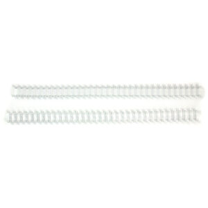 Inele metalice 9.5mm (3/8") pt 50-65 coli, 100 buc/cutie EVOffice - alb