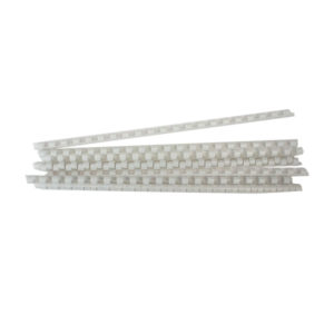 Inele plastic 8 mm max. 45 coli, 100 buc/cut EVOffice albe