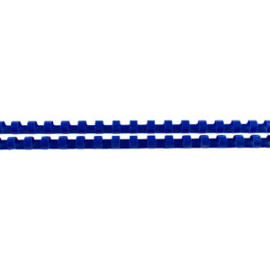 Inele plastic 8 mm max. 45 coli, 100 buc/cut EVOffice albastru
