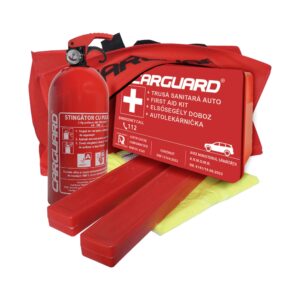 Kit siguranta auto obligatoriu R.A.R - Stingator cu Manometru