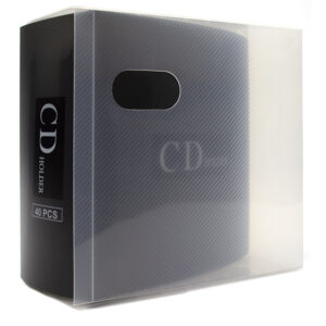 Mapa plastic pentru 40 CD-uri EVOffice