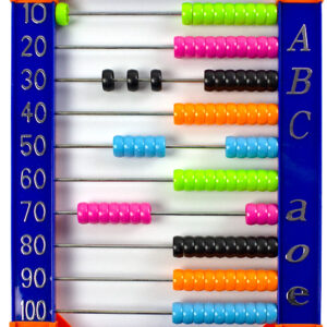 Numaratoare din plastic mare 18*25,5cm, 100 bile