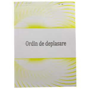 Ordin de deplasare A5 fata-verso