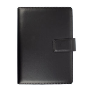 Organizer mare 23.3*17,2 cm cu calculator, inchidere cu clapa - negru