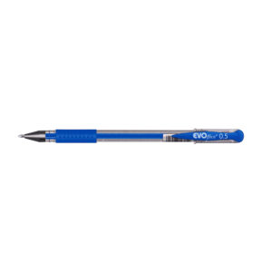 Pix cu gel si grip 0,5mm EVOffice - albastru