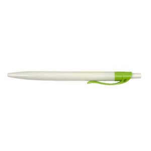 Pix plastic ANTIBACTERIAN cu mecanism corp alb si mina X20 No. ATPEN01 -verde