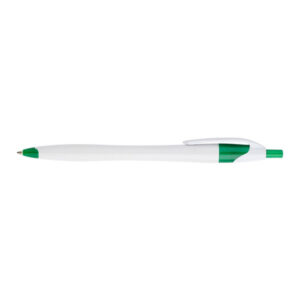 Pix plastic cu mecanism corp alb, mina X20 si accesorii verzi No.1218