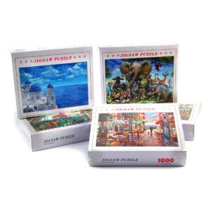 Puzzle din carton. 1.000 piese, diverse modele