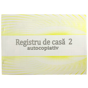 Registru casa A4 autocopiativ 2ex
