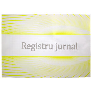 Registru jurnal A4, coperta duplex
