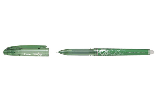 roller-cu-cerneala-varf-fin-05mm-prevazut-cu-radi_25806_1_1645687051.jpg Roller gel, varf fin 0.5mm, cu radiera de stergere Frixion Point Pilot - verde