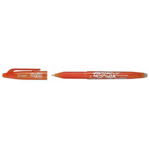 Roller gel, varf mediu 0.7mm, cu radiera de stergere Frixion Ball Pilot - portocaliu