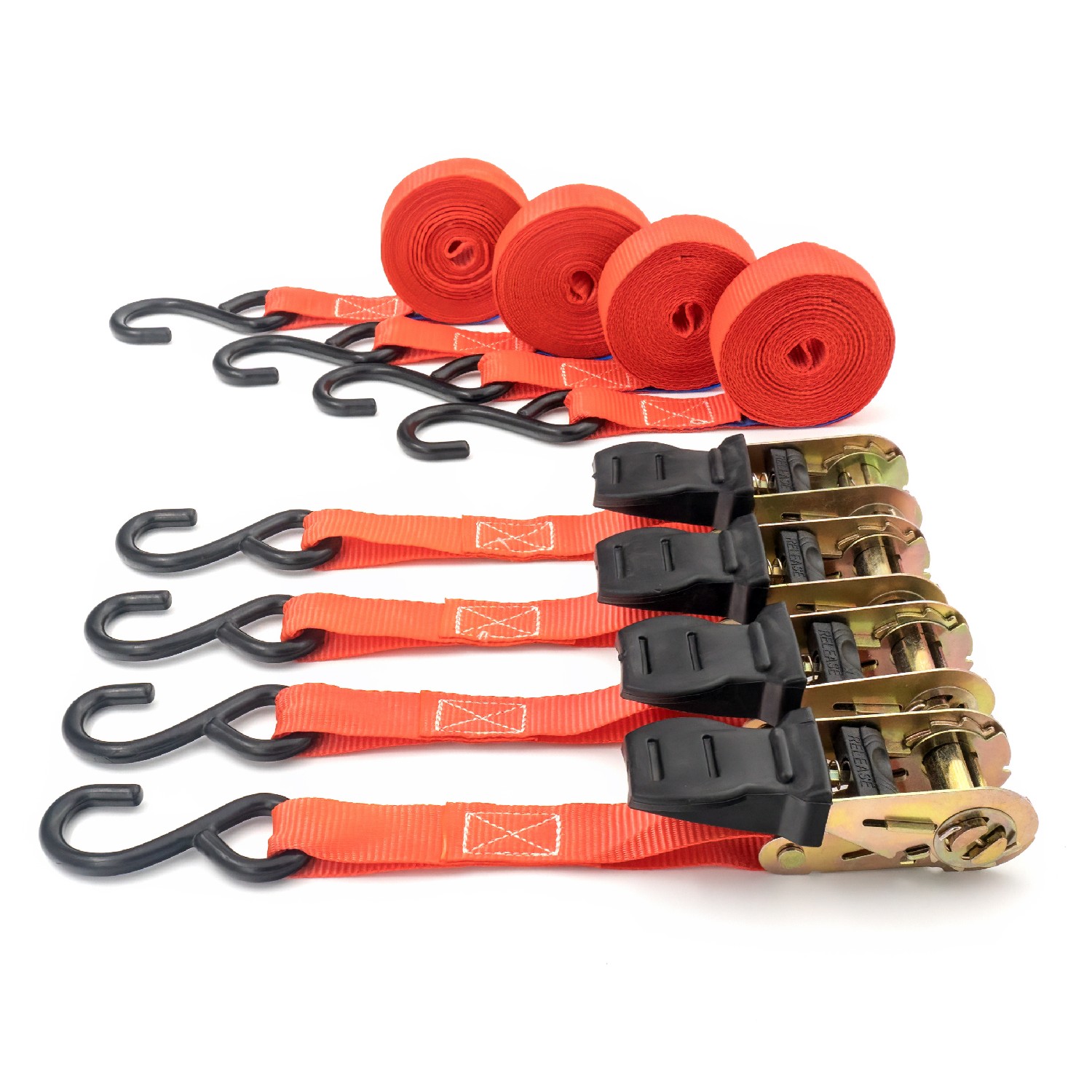 set-4-chingi-cu-clichet-carguard-25-mm-45-m-680-kg1.jpg Set 4 chingi cu clichet, rezistent la 680 kg/chinga, TUV/GS – 25 mm × 4.5 m – 680 kg - Carguard - calitate si siguranta garantata!