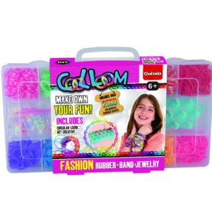 Set creatie bratari multicolor din elastic cu accesorii, 2.000 piese, Cool Loom Coolinda
