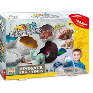 Set creatie ciment magic - oua dinozauri Paulinda