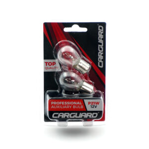Set de 2 becuri P21W - incolor - CARGUARD