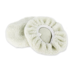 Set de 2 calote lustruire din lana - 18 cm