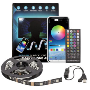 Banda LED SMART -  pentru iluminare ambientala TV, 24”-38” - SunShine