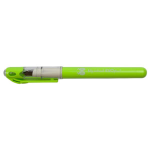 Stilou plastic scolar cu rezerva cerneala My school EVOffice - verde