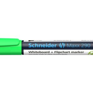 Whiteboard si flipchart marker, Schneider 290 - vernil